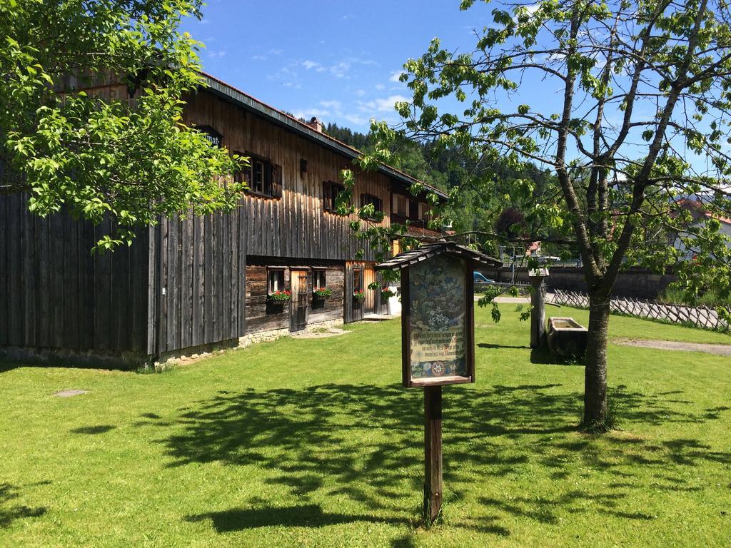 Sonnenhof - Ferienwohnung Оберштауфен Экстерьер фото