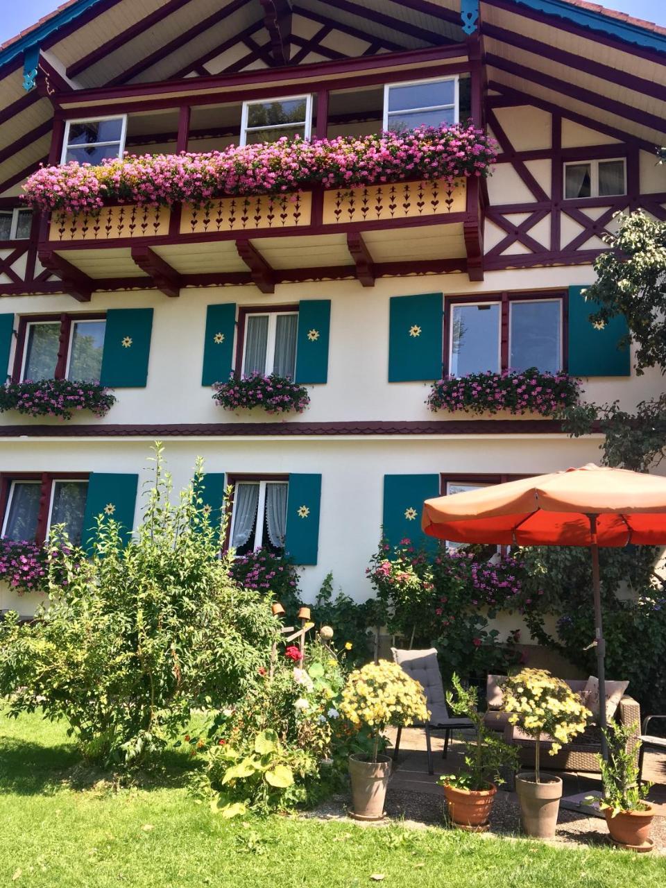 Sonnenhof - Ferienwohnung Оберштауфен Экстерьер фото